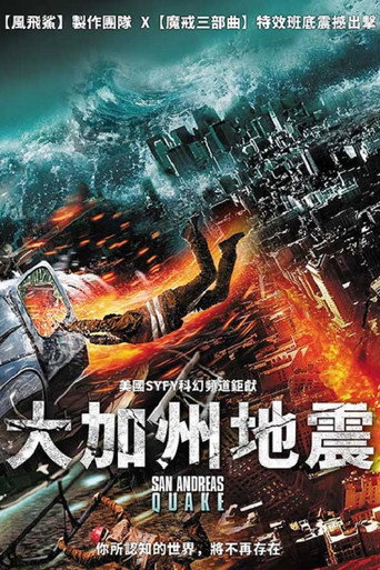 大加州地震海報
