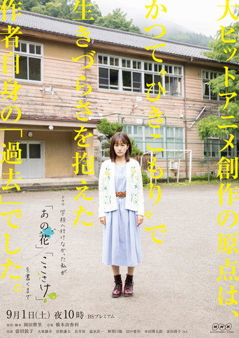 不能去學校的我直到寫出「未聞花名」「心在吶喊」海報