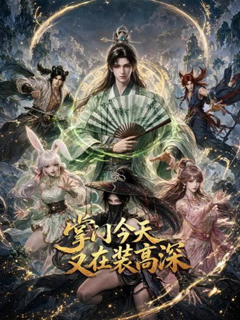掌門今天又在裝高深海報