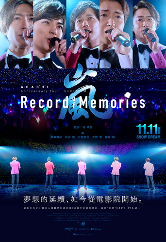嵐:5×20 週年巡迴演唱會“回憶錄”海報