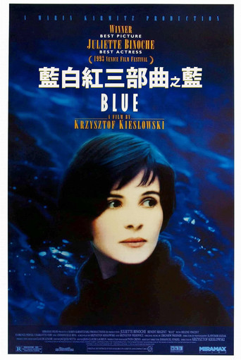 藍色情挑海報