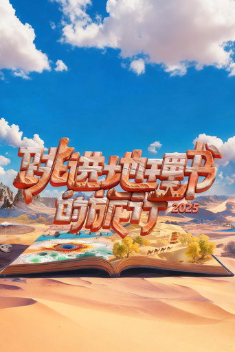 跳進地理書的旅行海報