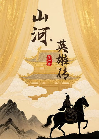 山河英雄傳海報